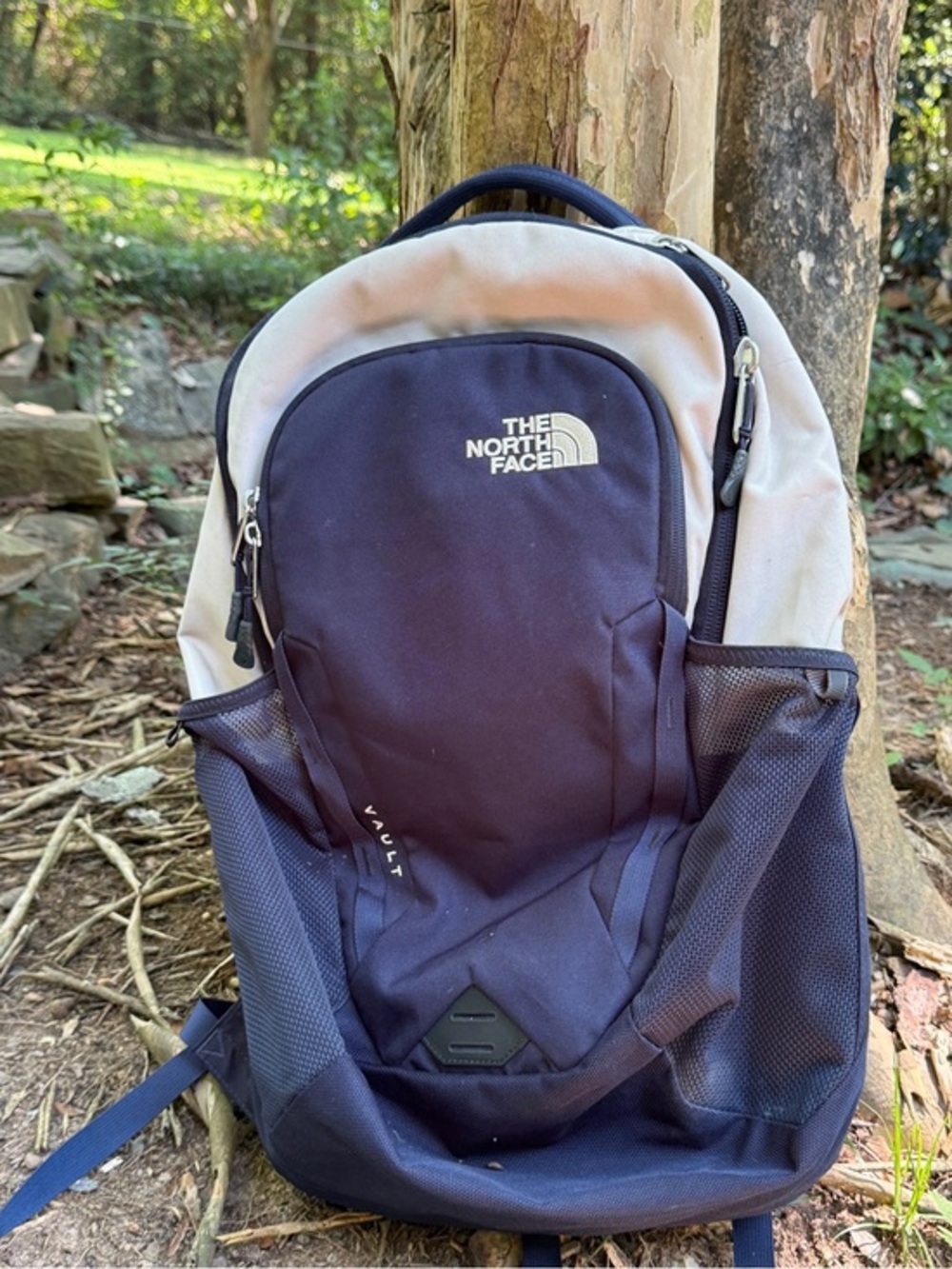 The North Face Men’s Vault Backpack - Peyote Navy/Peyote Beige